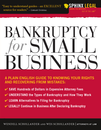 Bankruptcy for Small Business