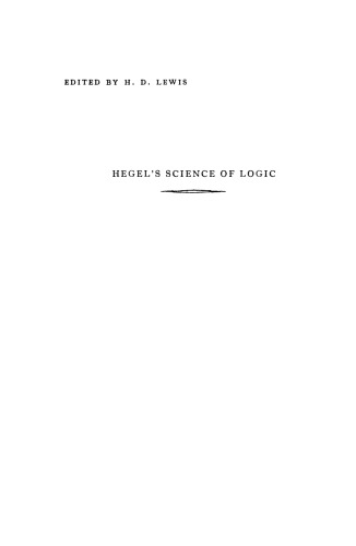 Science of Logic