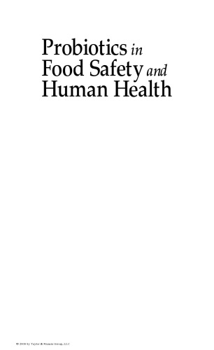 Probiotics in food safety and human health
