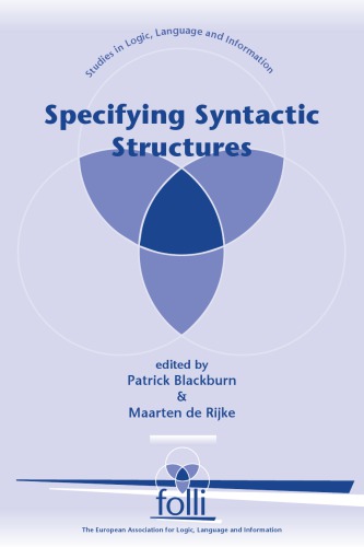 Specifying Syntactic Structures