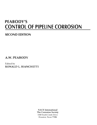 Peabody's Control of Pipeline Corrosion