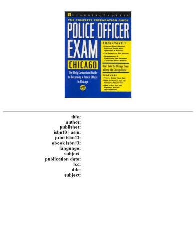 Police Officer Exam: Chicago