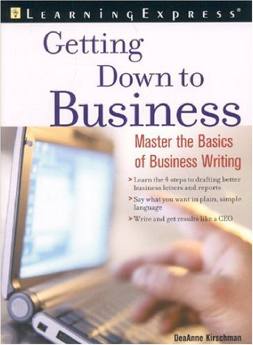 Getting down to business: successful writing at work