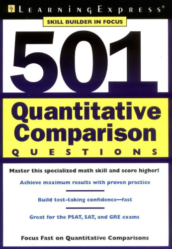 501 quantitative comparison questions