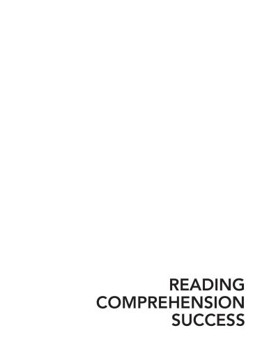 Reading Comprehension Success in 20 Minutes a Day