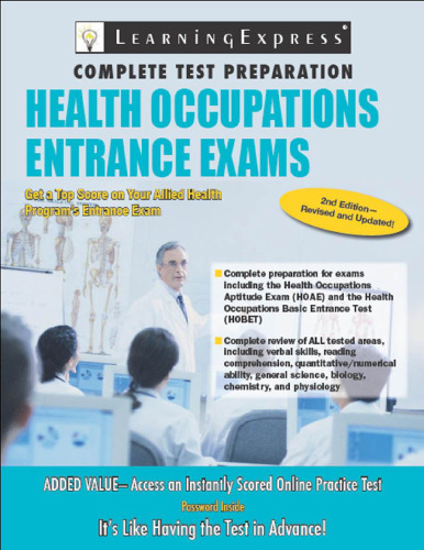 Health Occupations Entrance Exam