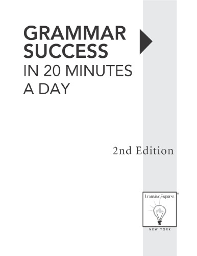 Grammar Success in 20 Minutes a Day