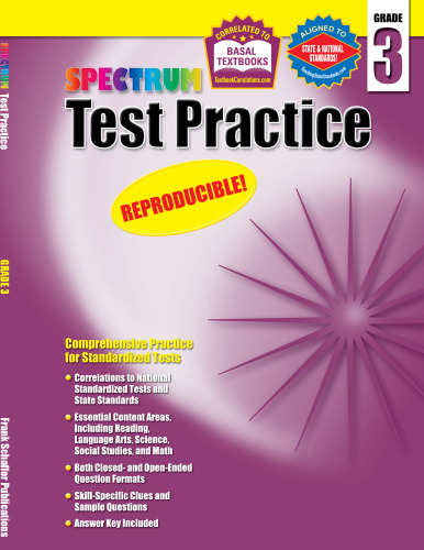 Spectrum Test Practice, Grade 3
