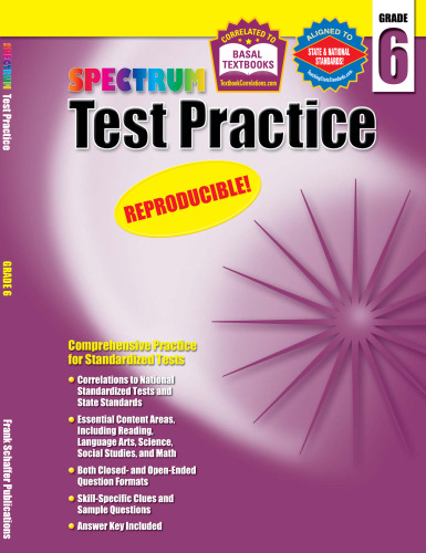 Spectrum Test Practice, Grade 6