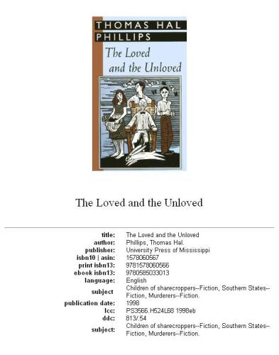 The Loved and the Unloved (Banner Books Series)