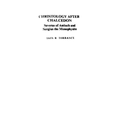 Christology After Chalcedon