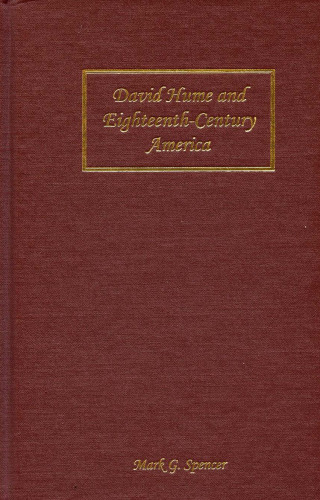 David Hume and Eighteenth-Century America (Rochester Studies in Philosophy)