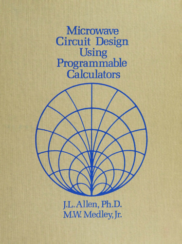 Microwave Circuit Design Using Programmable Calculators