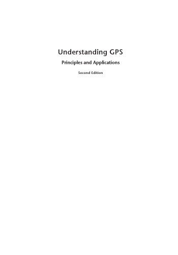 Understanding GPS: principles and applications