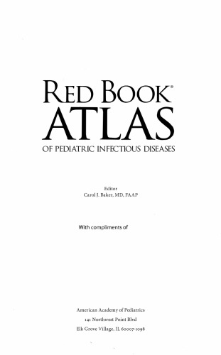 Red Book Atlas of Pediatric Infectious Diseases