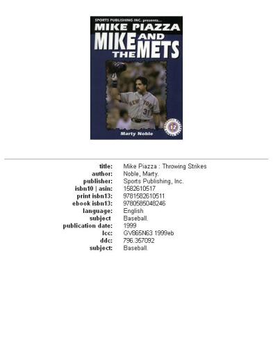 Mike Piazza: Mike and the Mets