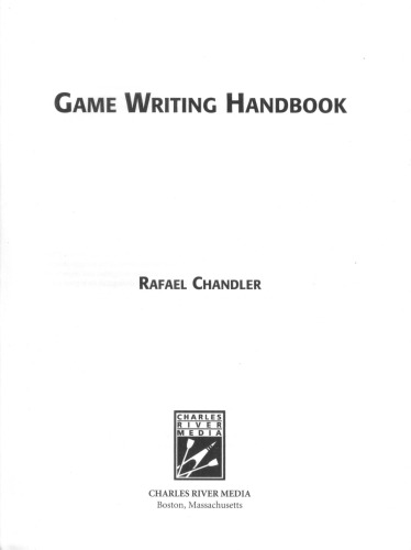 Game Writing Handbook