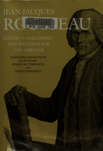 Letter to D’Alembert and Writings for the Theater
