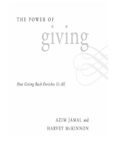 The Power of Giving: How Giving Back Enriches Us All