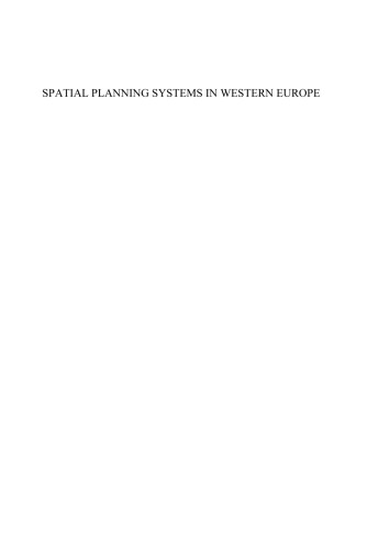 Spatial Planning Systems in Western Europe: An Overview
