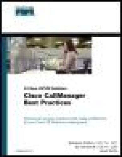 Cisco callmanager best practices