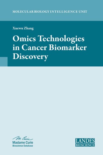 Omics Technologies in Cancer Biomarker Discovery