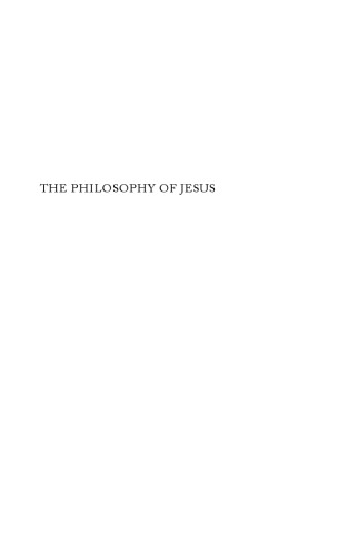 The Philosophy of Jesus
