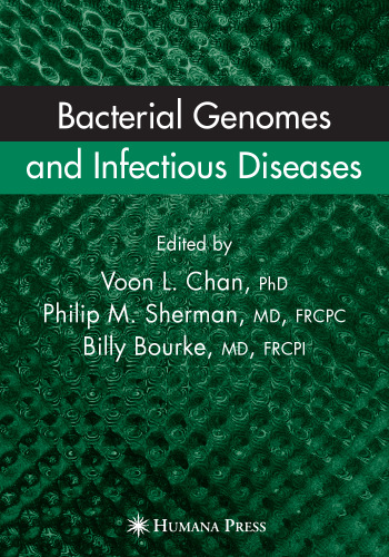 Bacterial genomes and infectious diseases