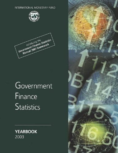 Government Finance Statistics Yearbook: 2003