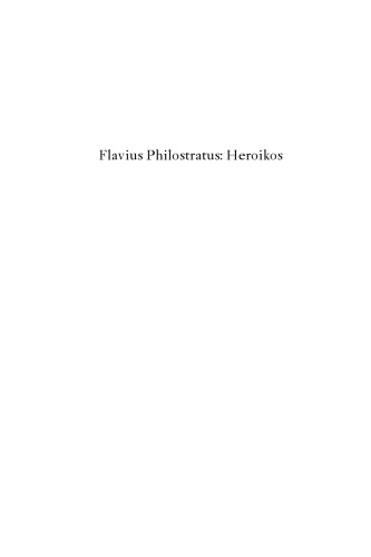 Flavius Philostratus: Heroikos