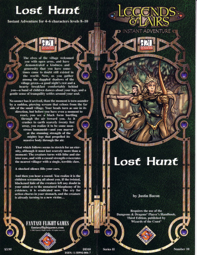 Legends & Lairs - Lost Hunt (Dungeons & Dragons d20)