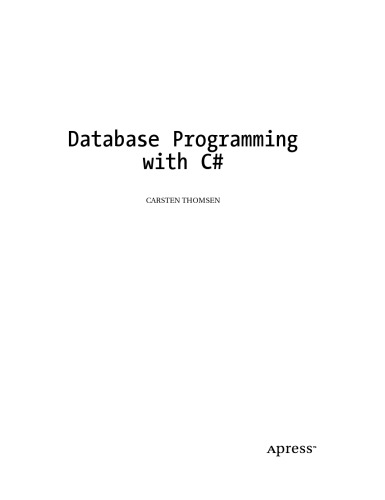 Database programming with C