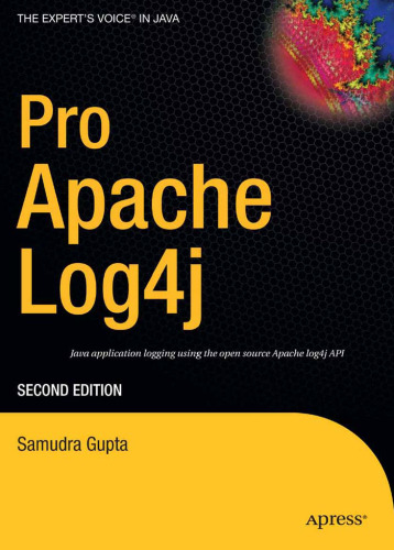 Pro Apache Log4j, Second Edition