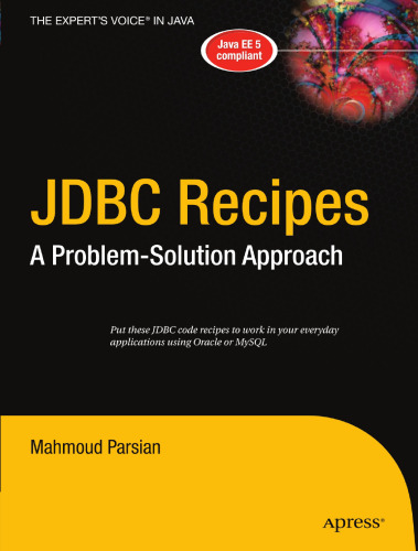 JDBC Recipes: A Problem-Solution Approach