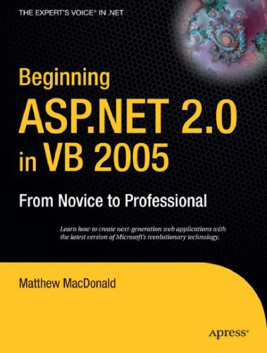 Beginning ASP.NET 2.0 in VB 2005: From Novice to Professional