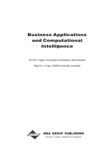 Business Applications and Computational Intelligence