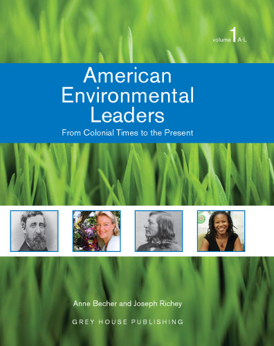 American Environmental Leaders (2 Vol Set)