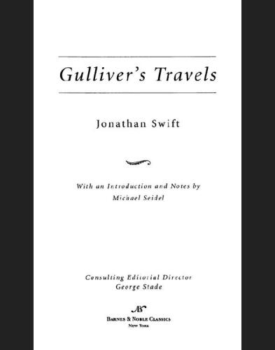 Gulliver's Travels (Barnes & Noble Classics Series)