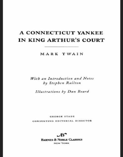 A Connecticut Yankee in King Arthur's Court