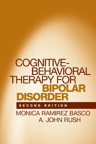 Cognitive-behavioral therapy for bipolar disorder