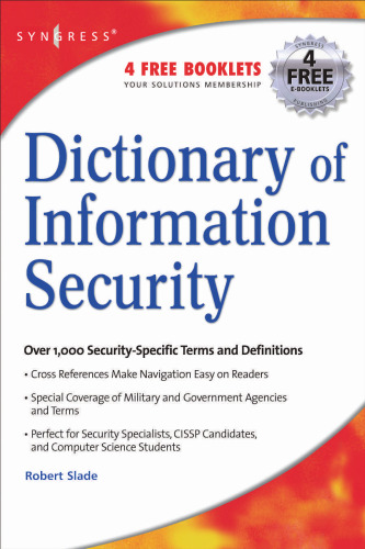 Dictionary of Information Security