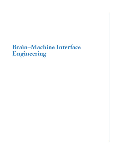 Brain-Machine Interface Engineering