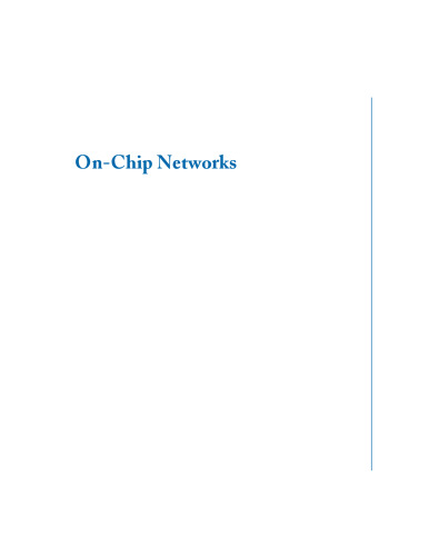 On-Chip Networks