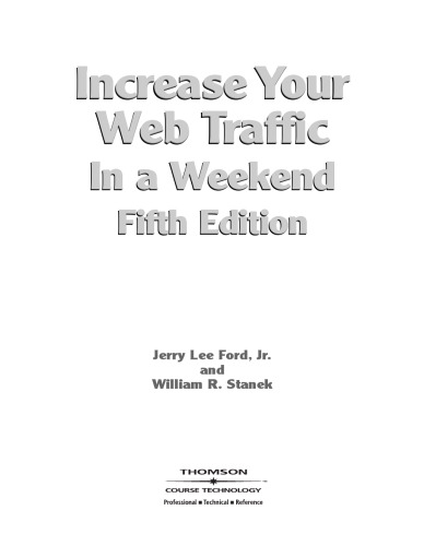 Increase Your Web Traffic in a Weekend