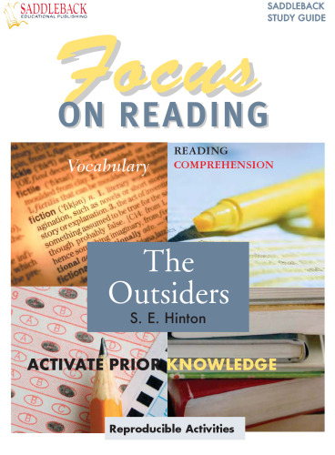 Focus on Reading The Outsiders (Saddleback's Focus on Reading Study Guides)