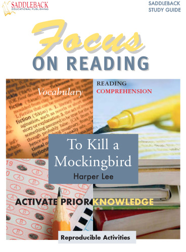 To Kill a Mockingbird (Saddleback's Focus on Reading Study Guides)