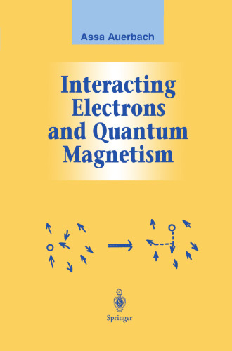 Interacting Electrons and Quantum Magnetism