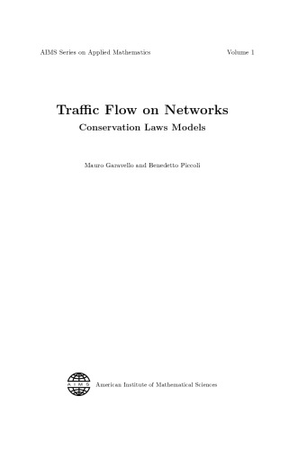 Traffic flow on networks