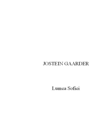 Lumea Sofiei