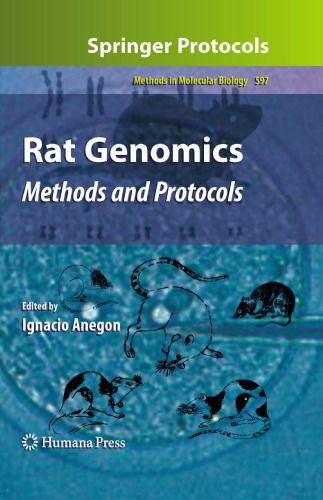 Rat Genomics: Methods and Protocols